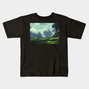 landscape pictures for wall inspiring Kids T-Shirt